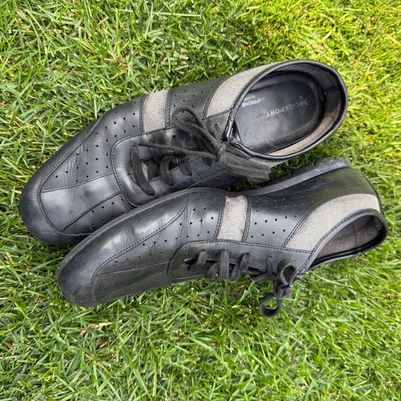 Rockport Adidas Black and Gray Men's 9.5 Casual Athletic Sneakers - Picture 5 of 17